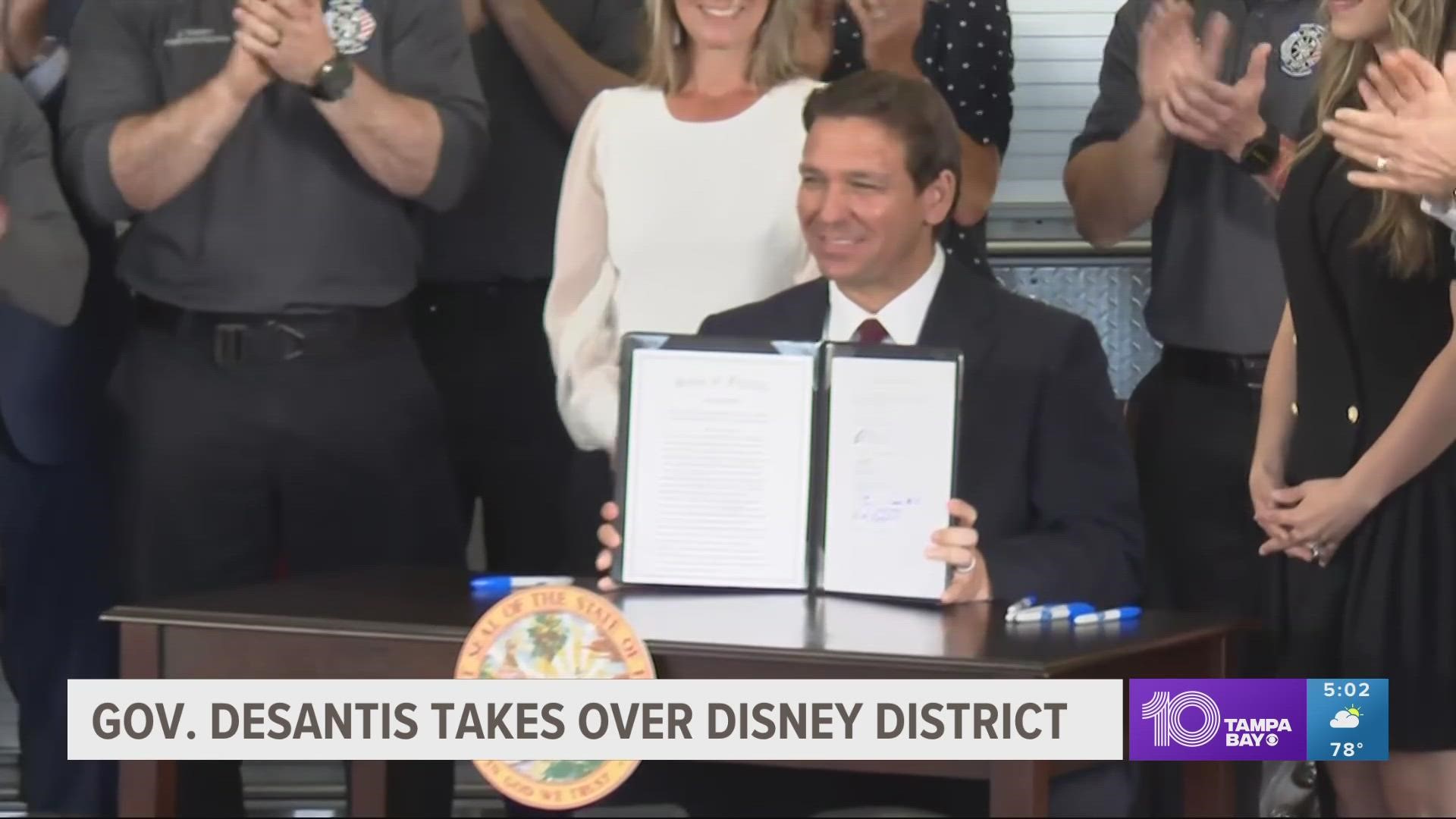 After a months-long battle over a controversial education bill, Florida now has control of Disney's special district.