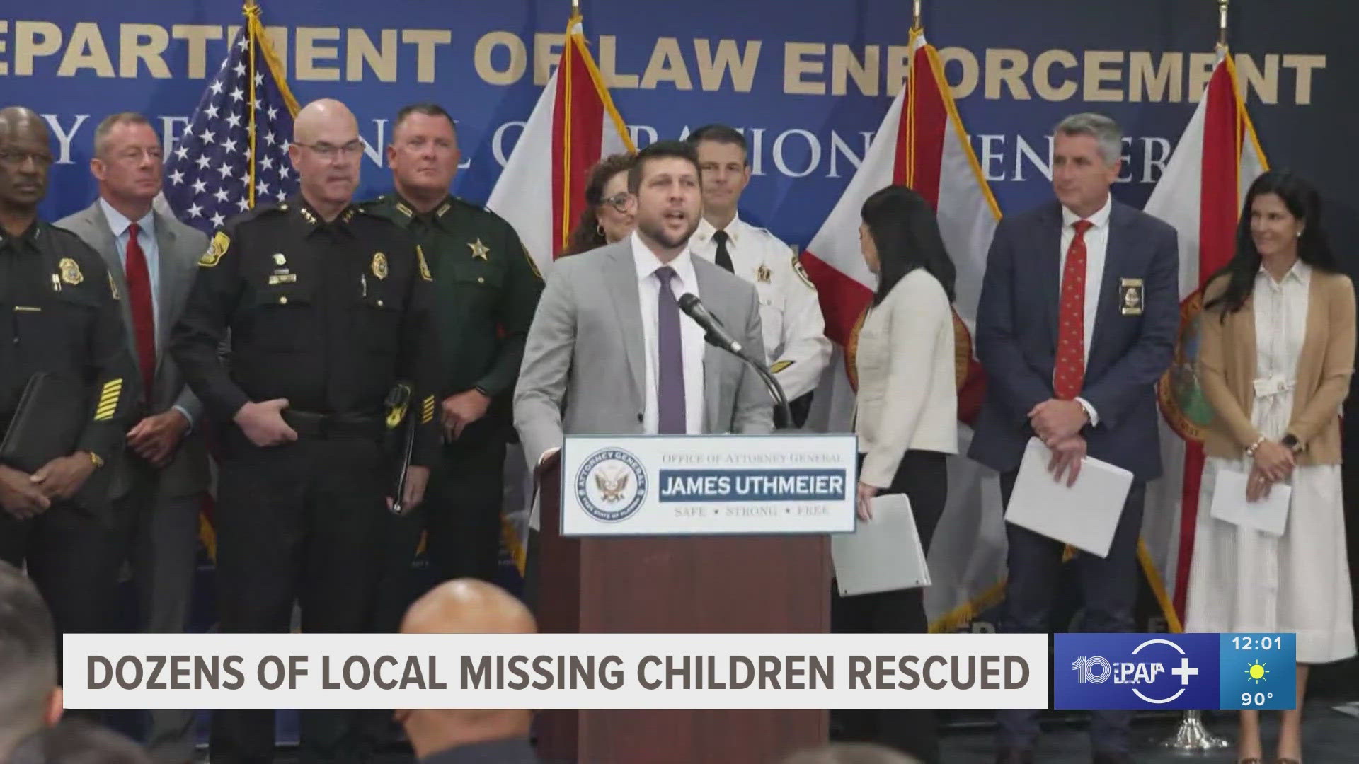The U.S. Marshals Service, called "Operation Dragon Eye," the most successful child rescue operation in American history.