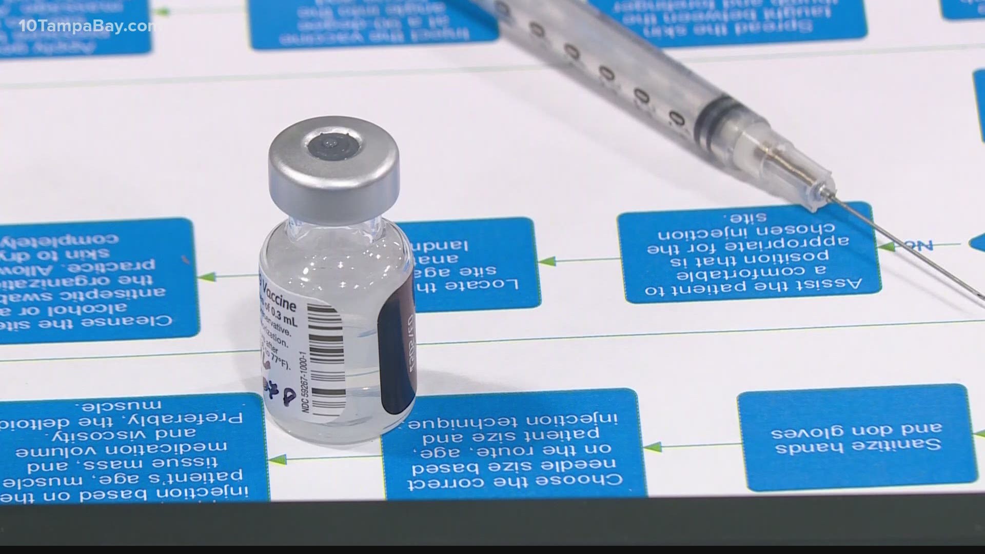 Pinellas and Hillsborough school districts rolled out plans with county health departments to ensure their oldest staff members can get vaccinated.