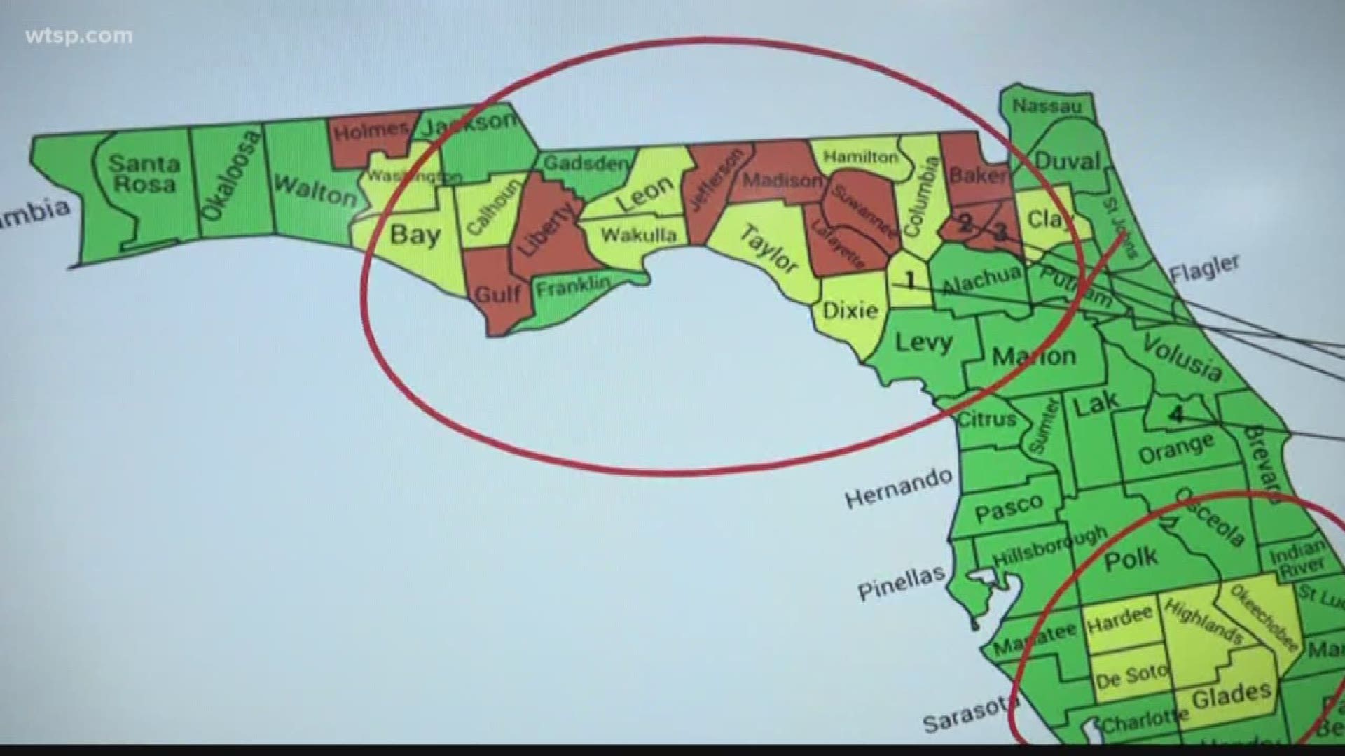 Panhandle Counties Had Weak Emergency Plans When Hurricane Michael 