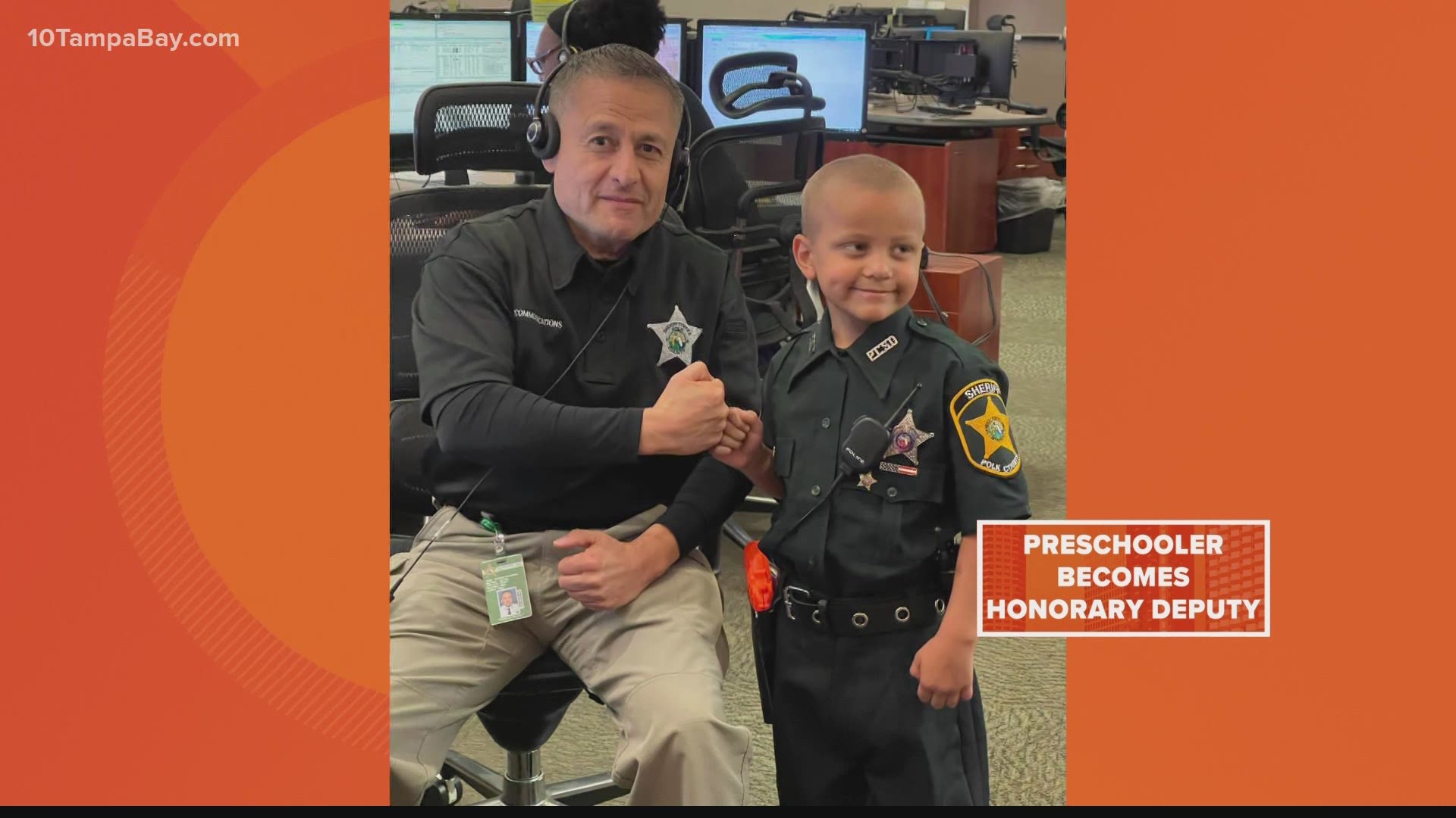 Merrick Loyd shared that he wants to be a sheriff one day. So, the community came together to make it happen.