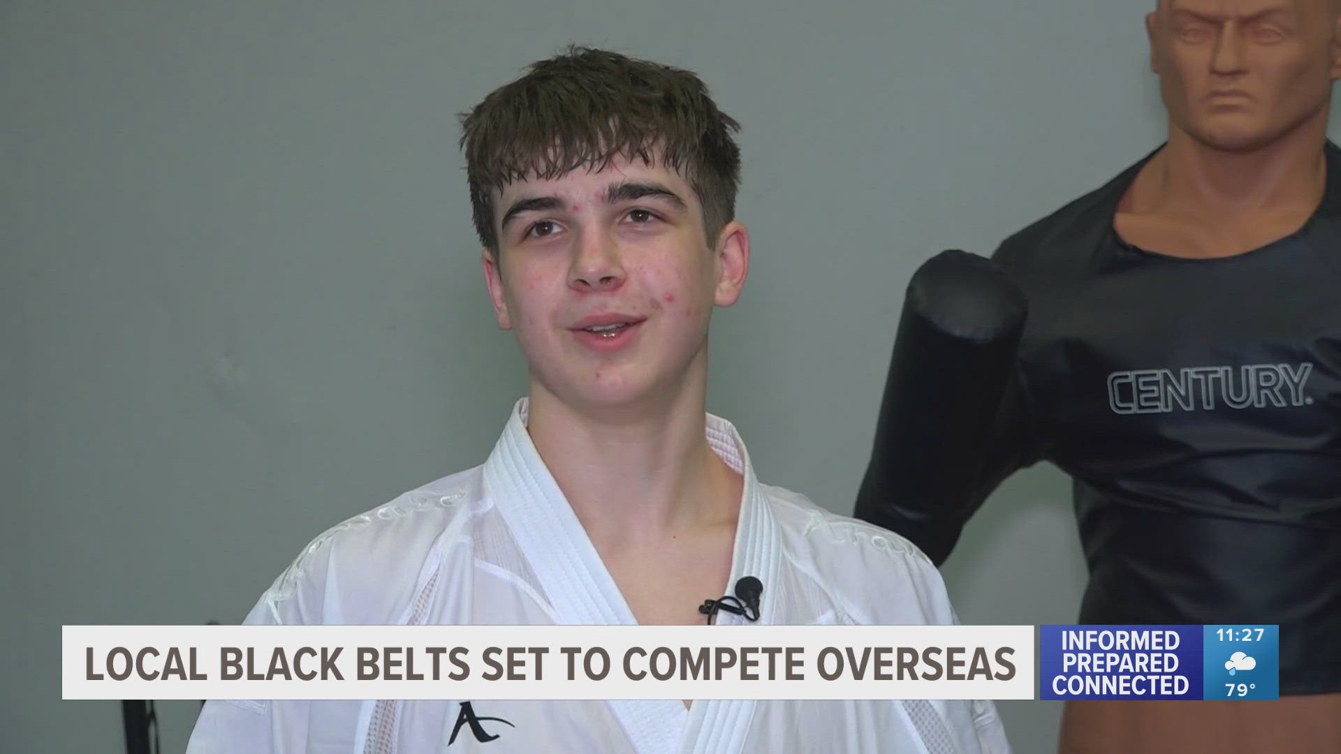 Four black belts from the West Coast Karate dojo in Lutz will compete in the world championships in Sweden next week. 