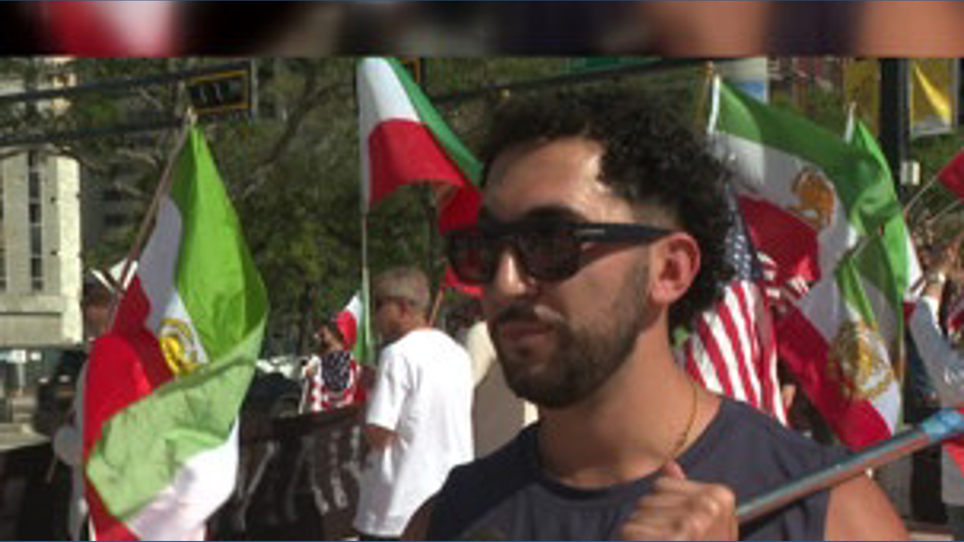 Iranian-Americans rally in Tampa amidst US-Iran ceasefire talks | wtsp.com