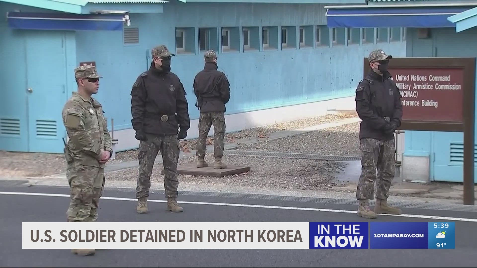 Us Soldier Flees To North Korea While Facing Disciplinary Action