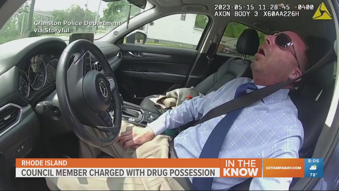 Rhode Island councilman found asleep in car with crackpipe | wtsp.com