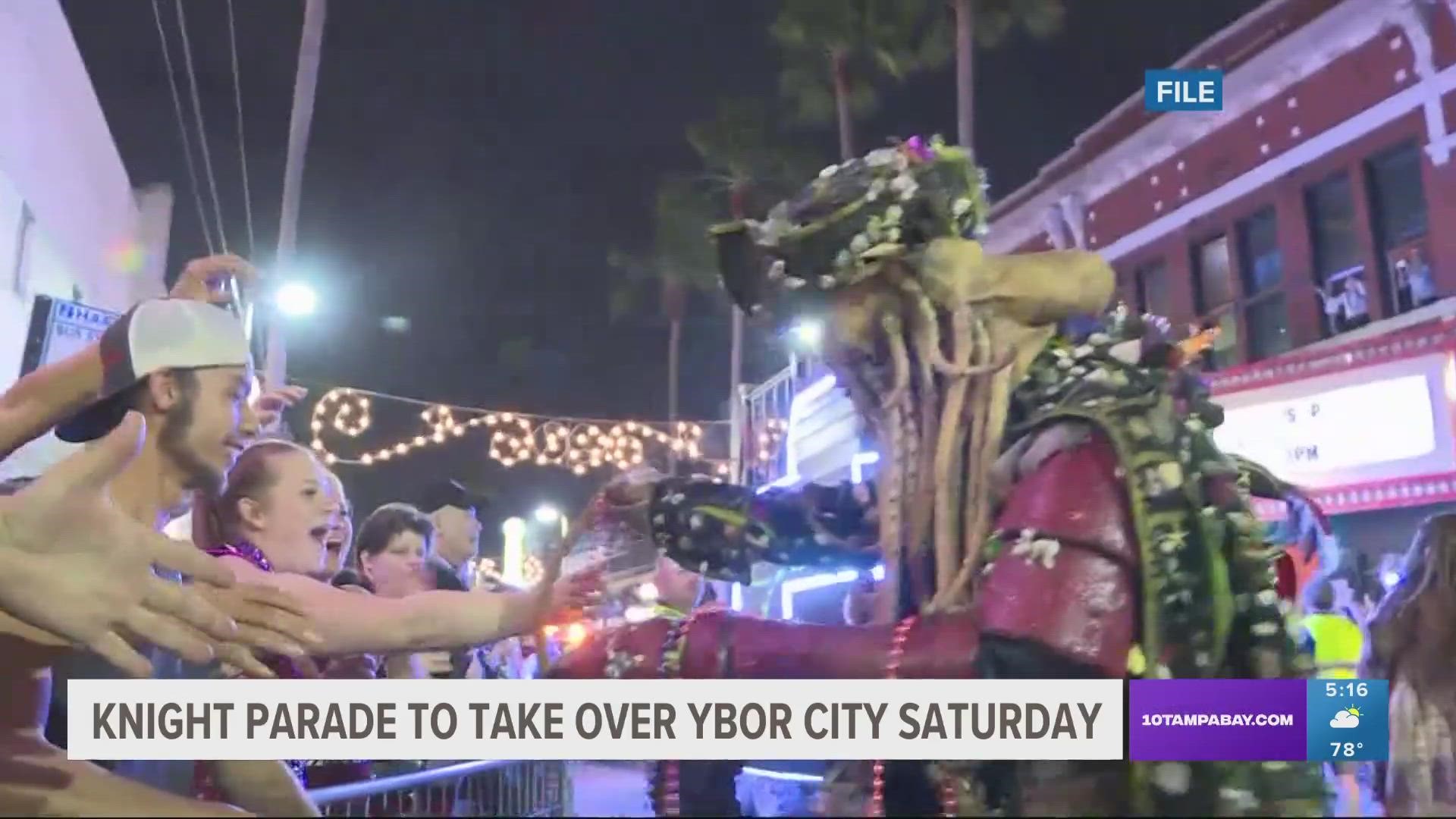 Guide to 2023 Knight Parade in Ybor City