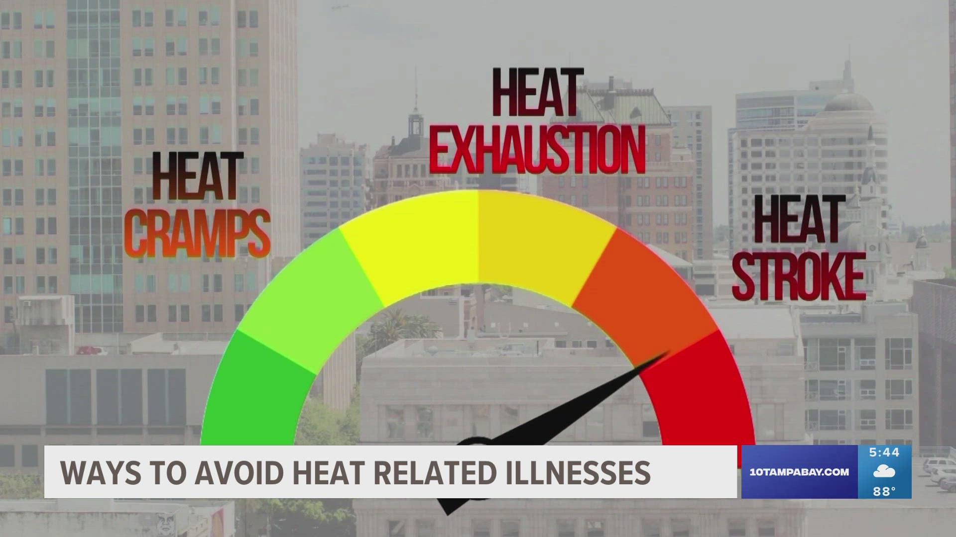 Officials discuss heat-related illnesses | wtsp.com