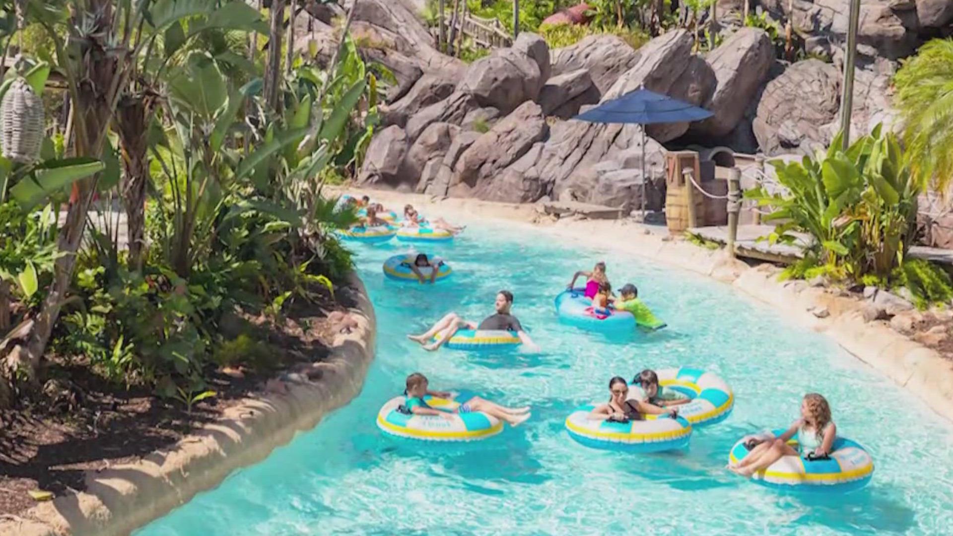 The park is officially back open this week, and later this month H2O Glow will also return. 