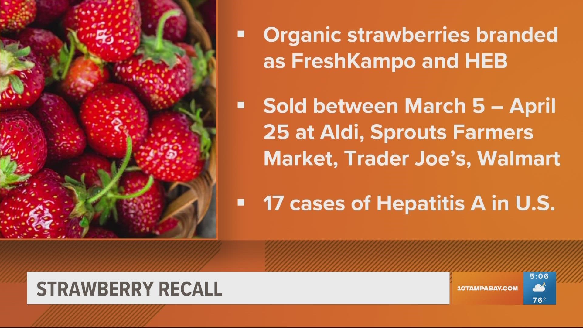 How to clean strawberries to avoid hepatitis A?