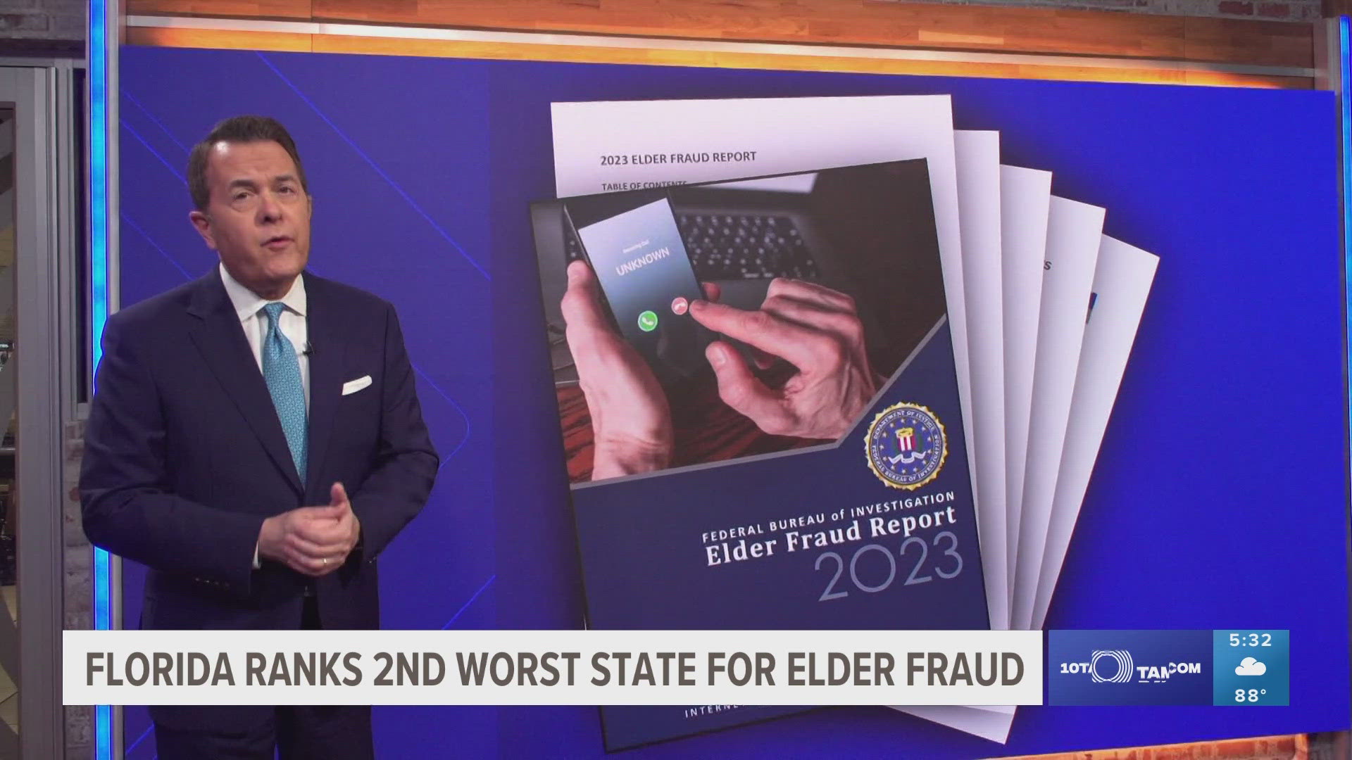 Floridians over the age of 60 were scammed out of over $290 million in 2023, according to an FBI report.