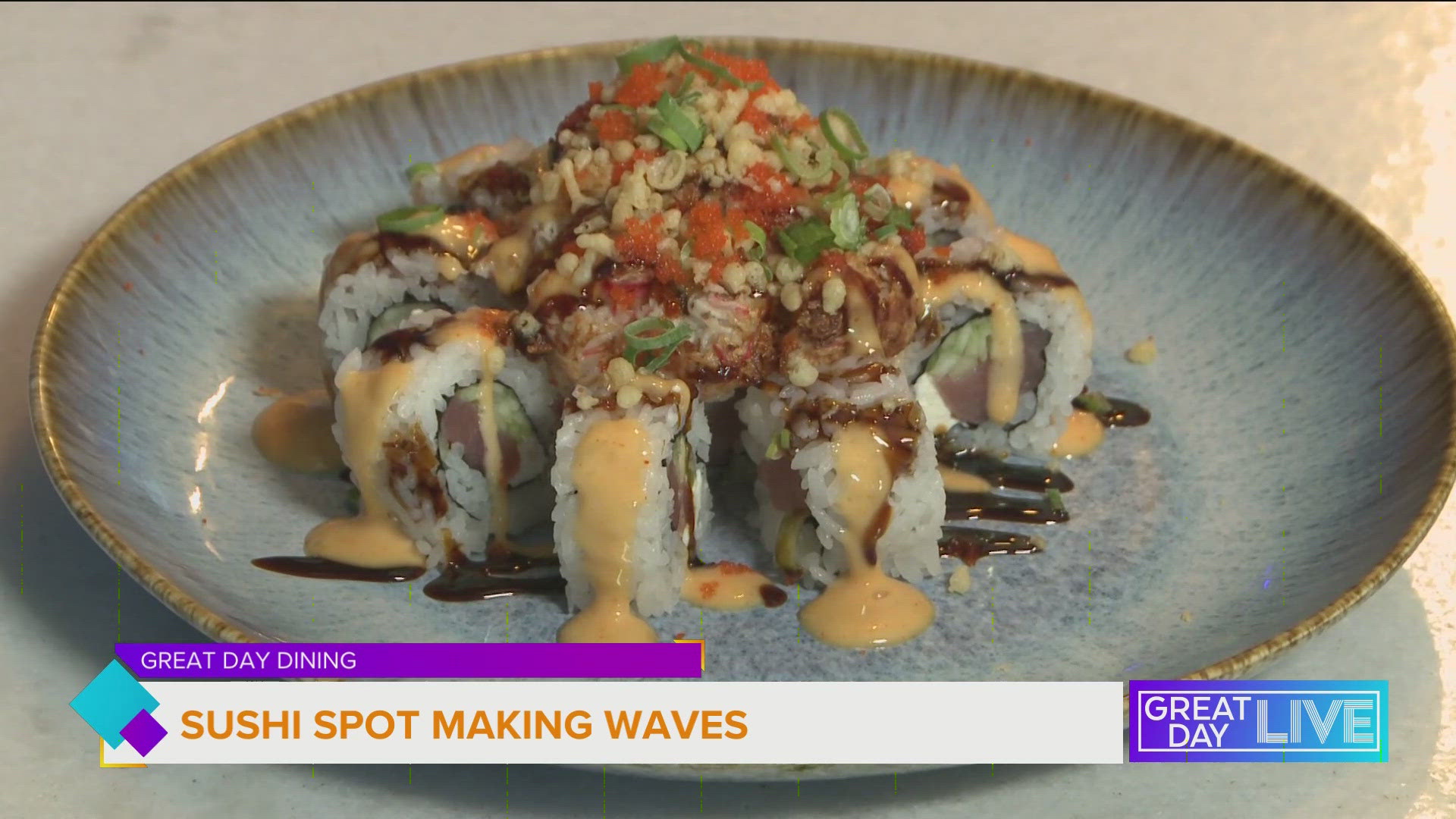 In this week’s Great Day Dining, Janelle takes you inside a small South Tampa sushi restaurant that’s making big waves with locals.