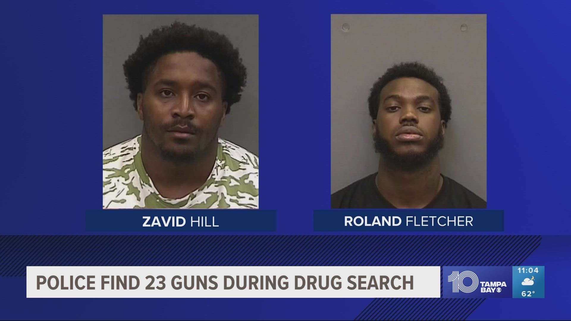 23 guns recovered during arrest of 2 suspected drug dealers | wtsp.com