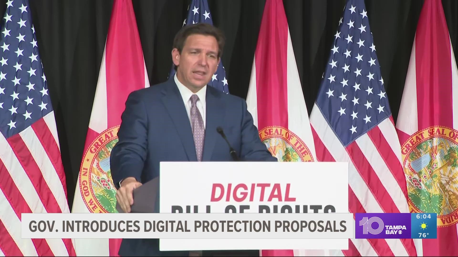 It would protect Floridians' digital rights and privacy from big tech companies.