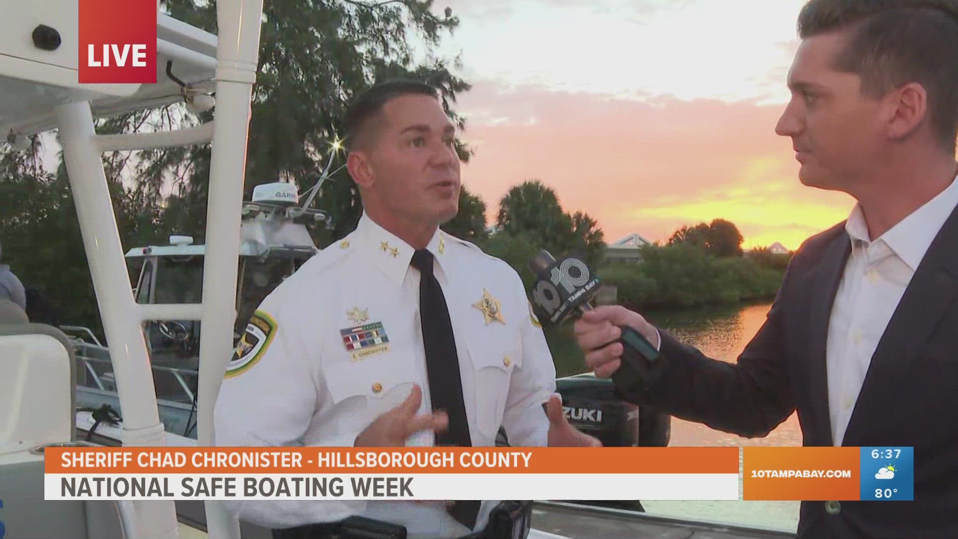 During National Boating Safety Week, the Hillsborough County Sheriff's Office has tips to keep people safe.