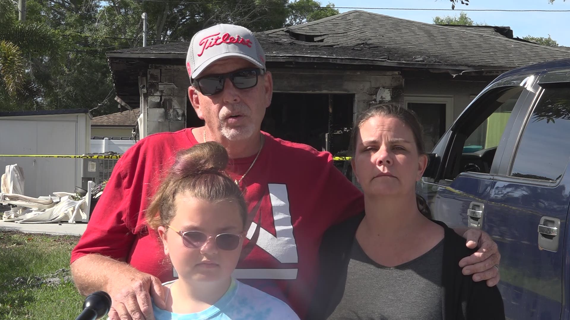 Bryan Cook and his family have been offered food, money, clothes, and shelter by neighbors and strangers since their home was burned down last week.
