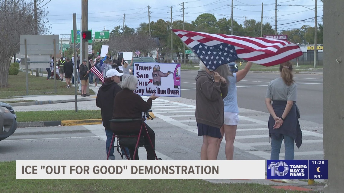 Anti-ICE protests grow nationwide after Minneapolis ICE agent kills woman; Tampa Bay rallies swell