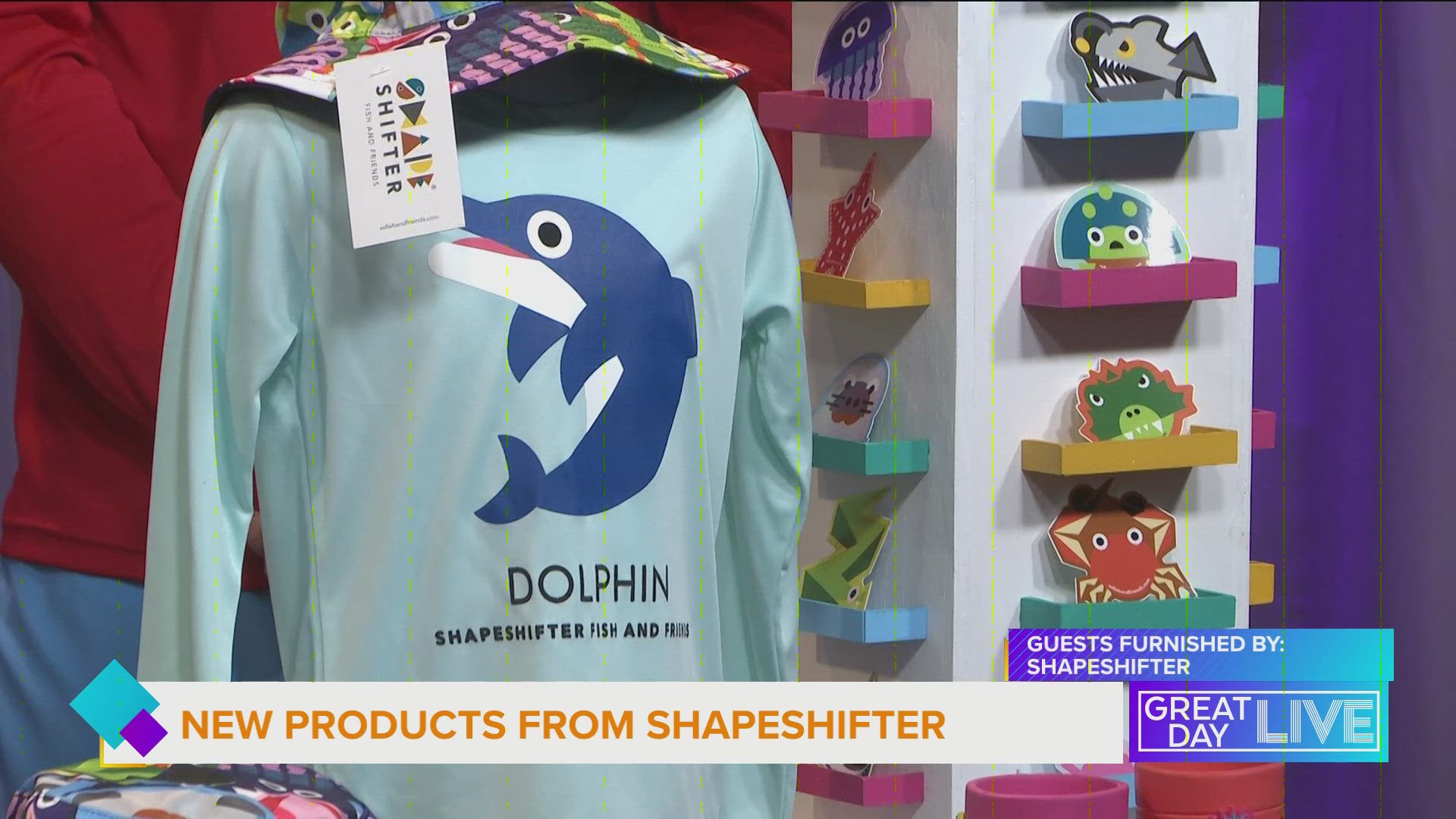 ShapeShifter Fish and Friends joins us in studio with new products.