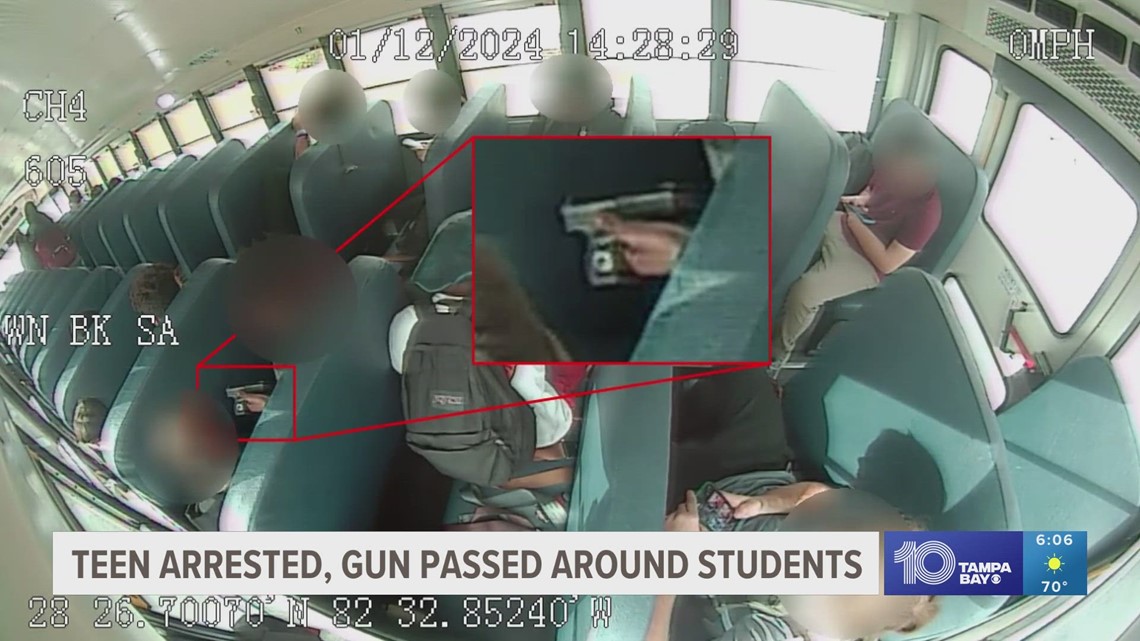 Hernando Co. teen arrested after gun passed around students on school