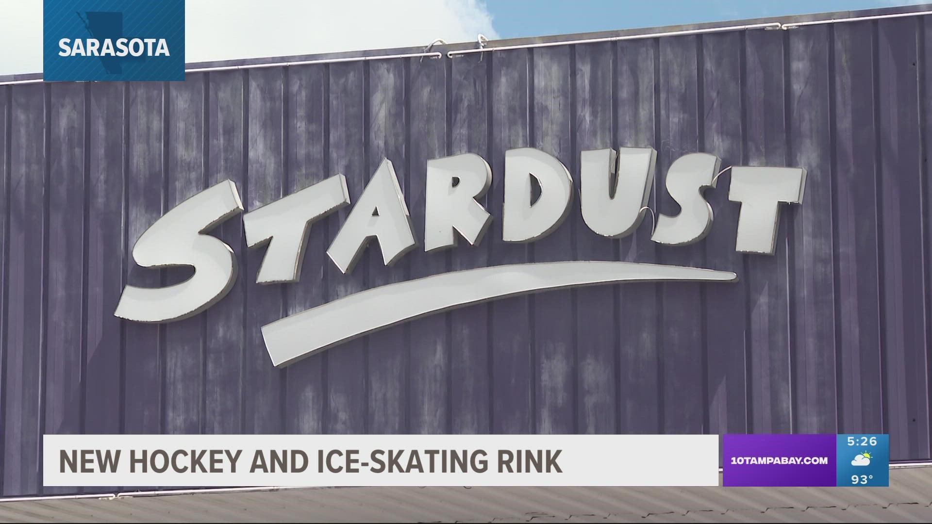It will host youth hockey tournaments, adult hockey leagues and skating lessons.