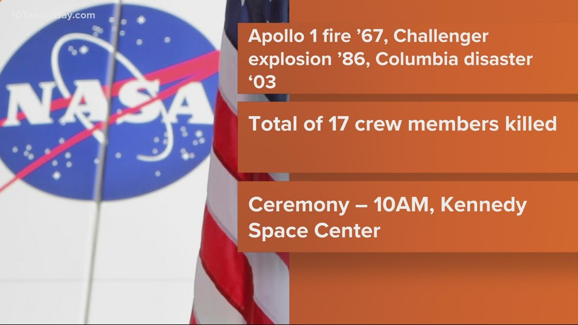 NASA To Honor Fallen Astronauts At Day Of Remembrance Ceremony | Wtsp.com