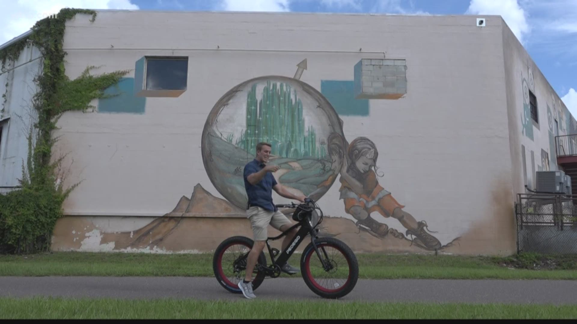 A new bike tour is looking to make that outdoor artwork a little more accessible.