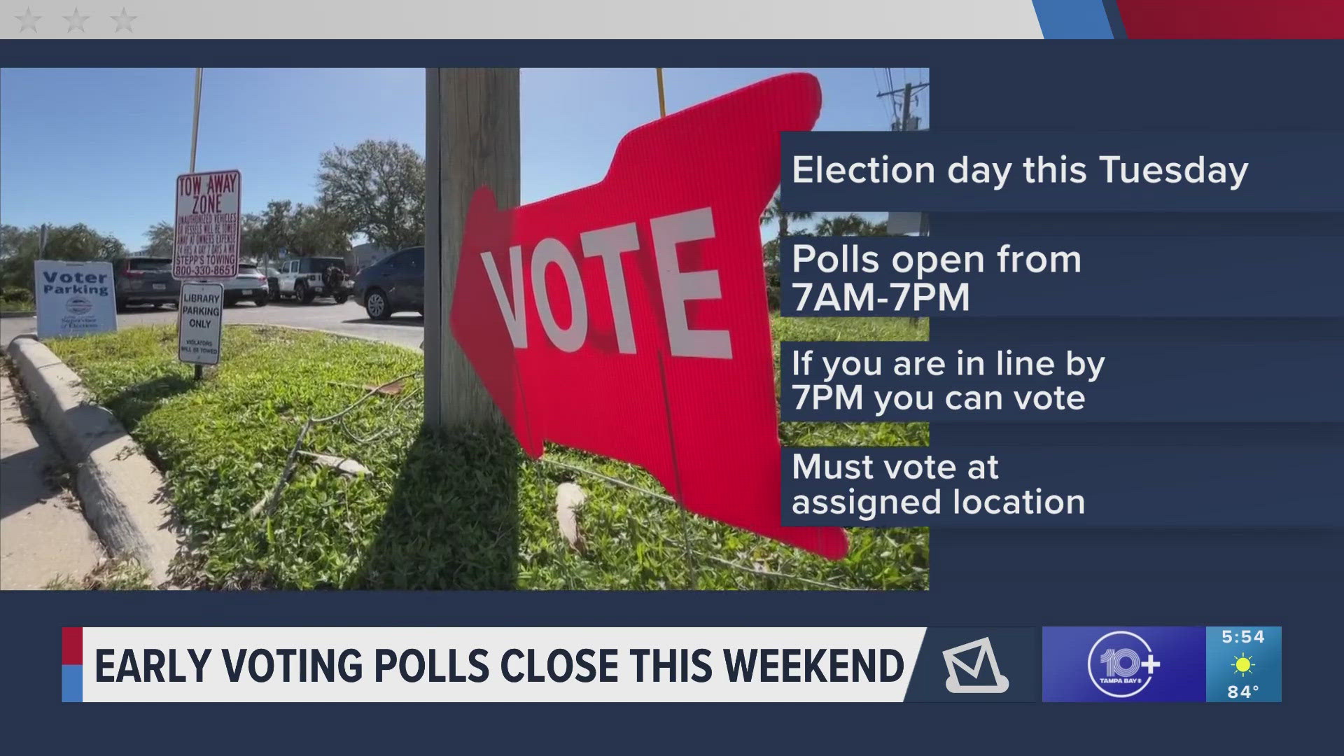 10 Tampa Bay is keeping you informed, prepared and connected as we count down to Election Day 2024.