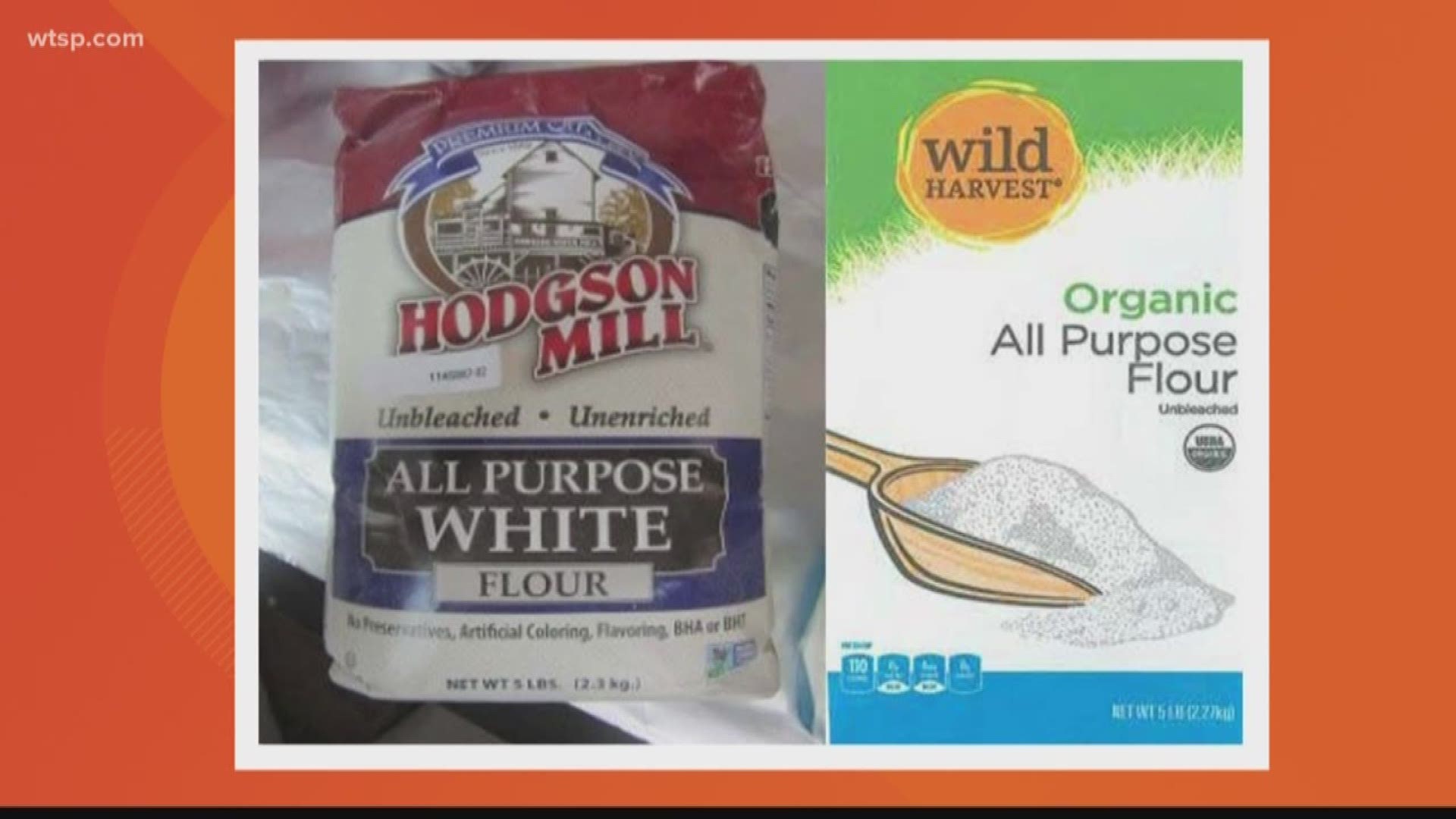 Hodgson Mill and Wild Harvest have recalled certain bags of flour because of possible E. coli contamination.