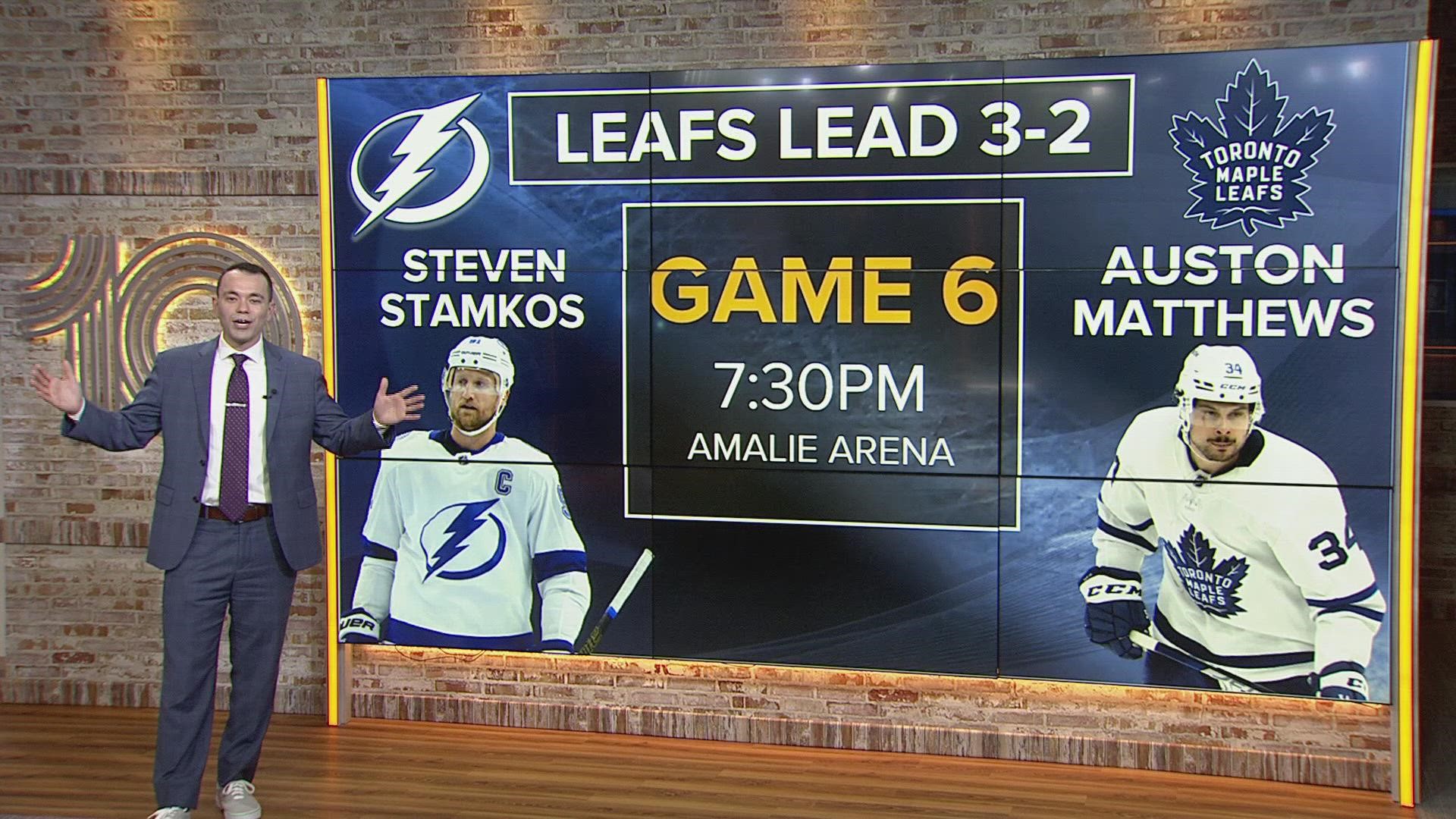 The Lightning started the game with two shots early but couldn't hold on as the clock struck zero.