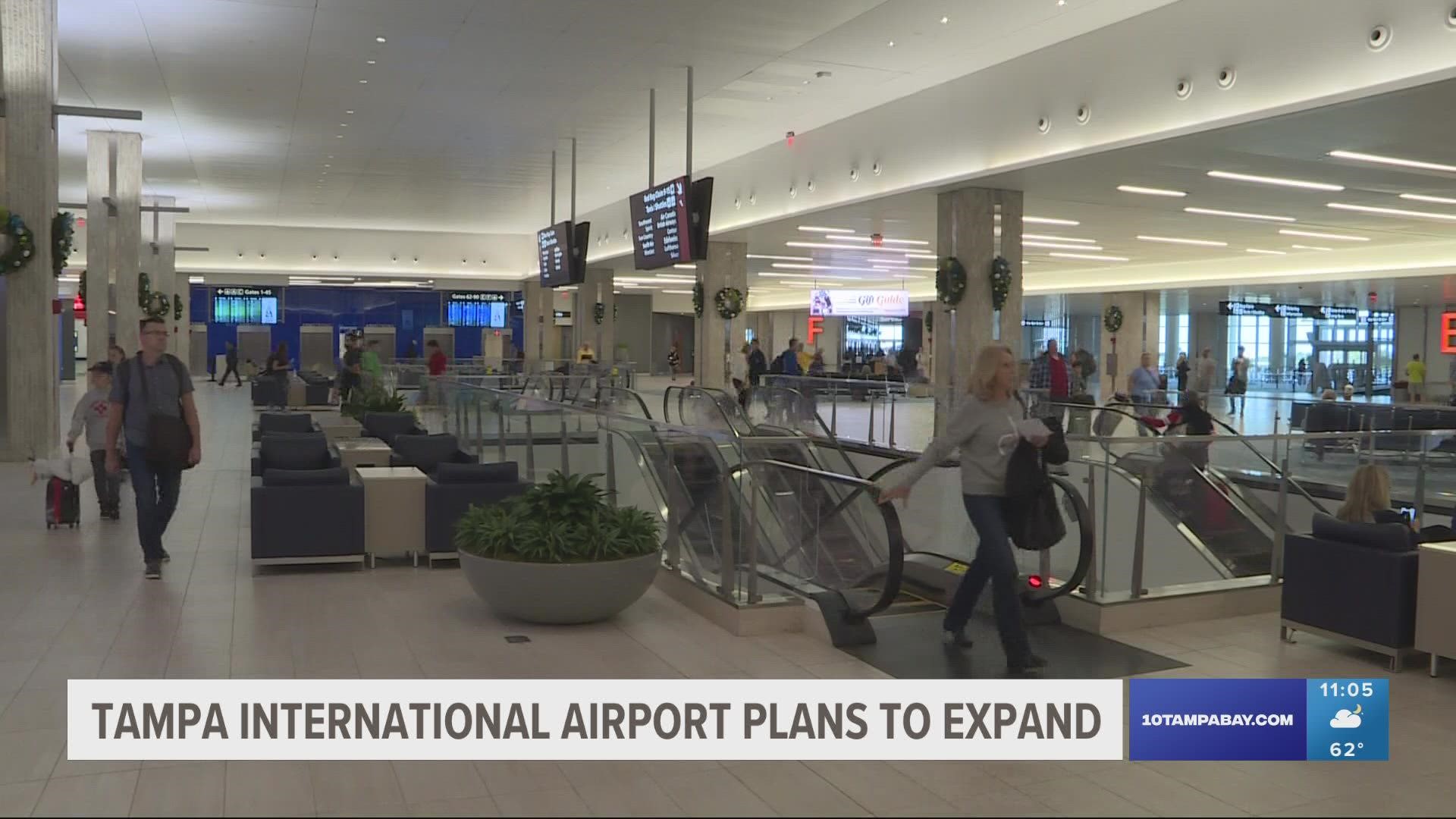 TPA officials held a community meeting in St. Petersburg as they are planning to construct a new airside terminal in the airport.