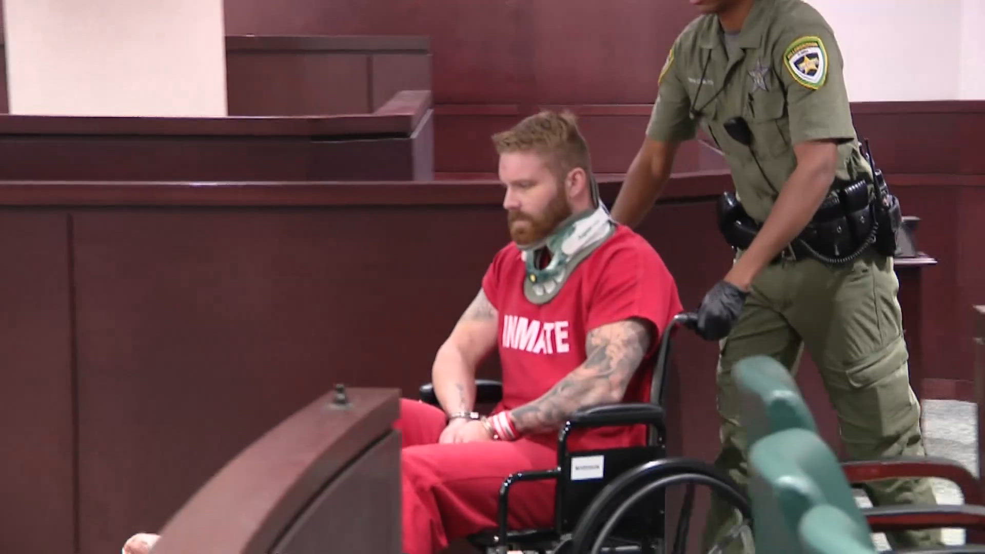 Zachary Krug's arraignment on Monday morning in Tampa
