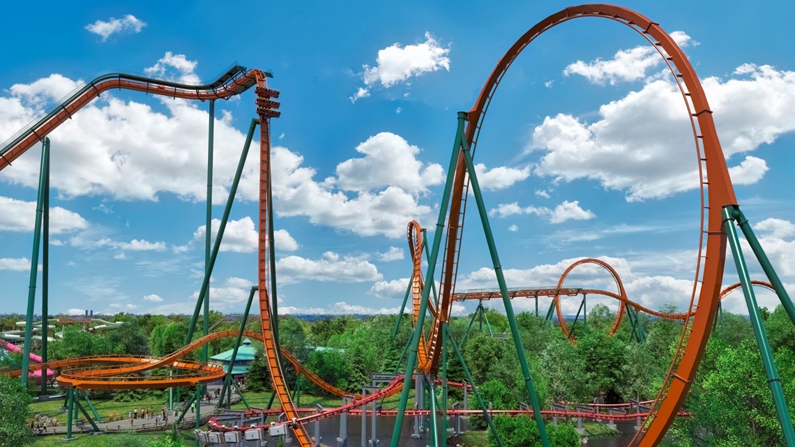 What It S Like To Ride Yukon Striker Roller Coaster At Canada S Wonderland Wtsp Com - roblox pictures id of theme park ride