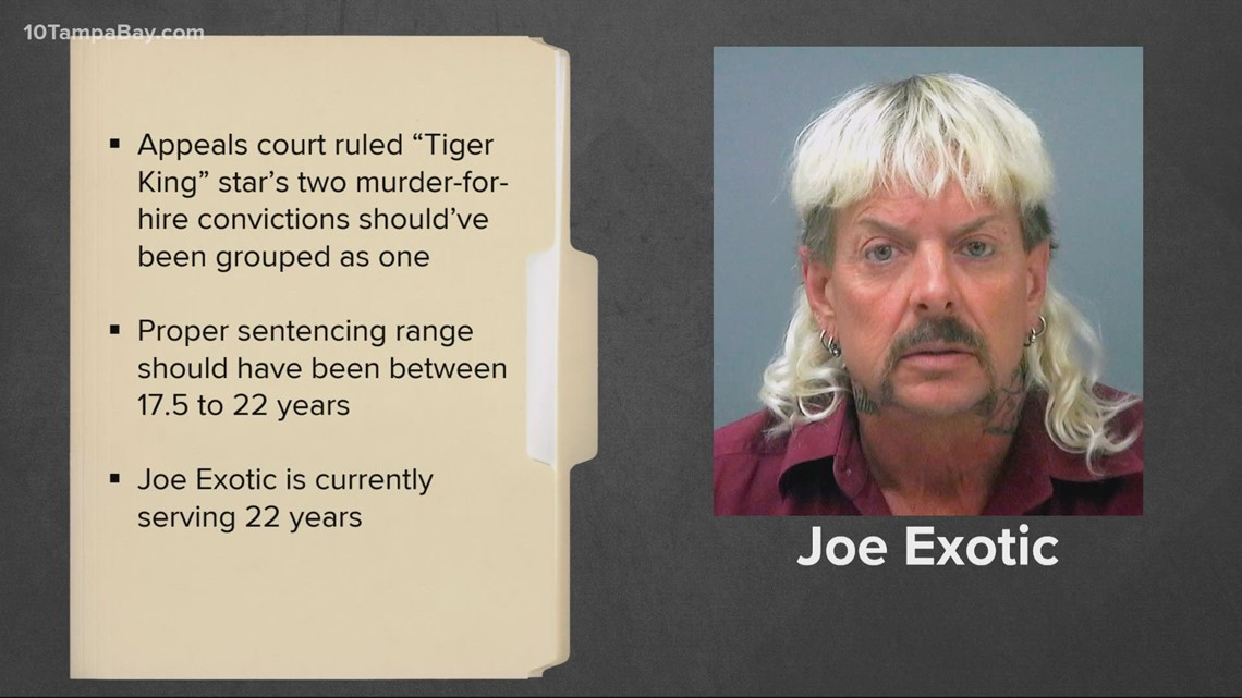 Date set for 'Tiger King' Joe Exotic resentencing