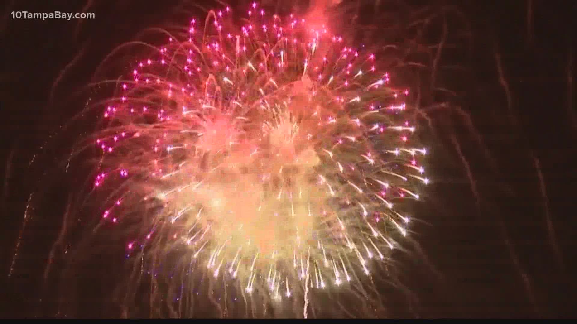 If you've got a minute, let us break down where all the colors come from for fireworks.