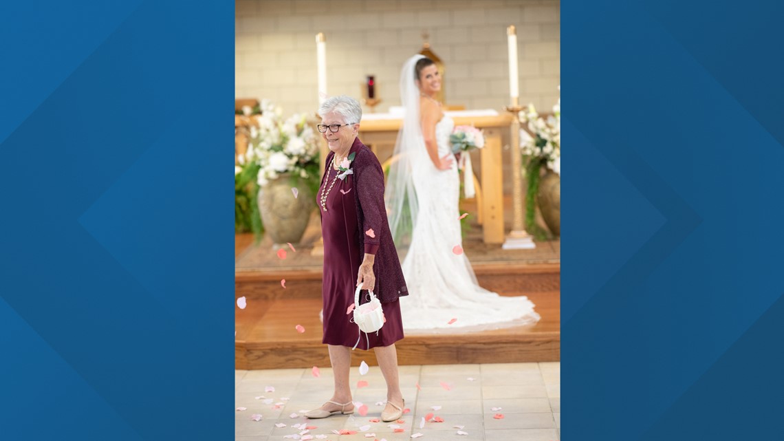 PHOTOS: Bride Has Grandmas As Flower Girls at Her Wedding