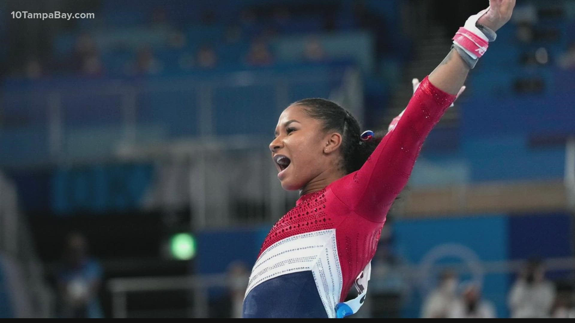 Jordan Chiles helped Team USA win silver in gymnastics at the Tokyo Games. Back in Florida, 7,200 miles away, her grandmother beamed with pride.