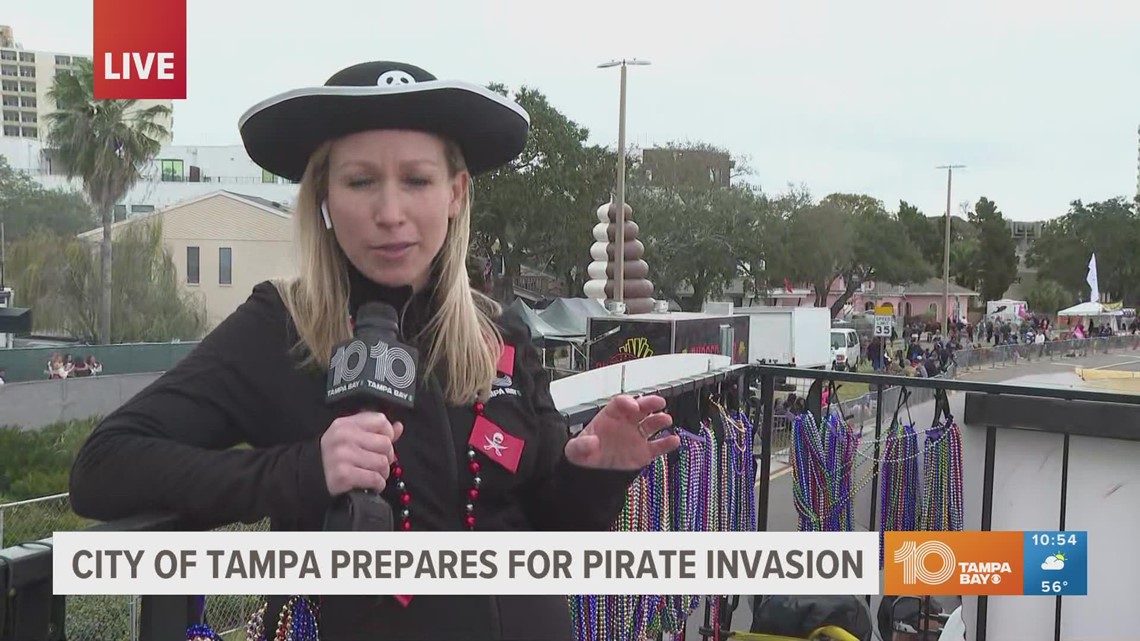 City of Tampa prepares for pirate invasion