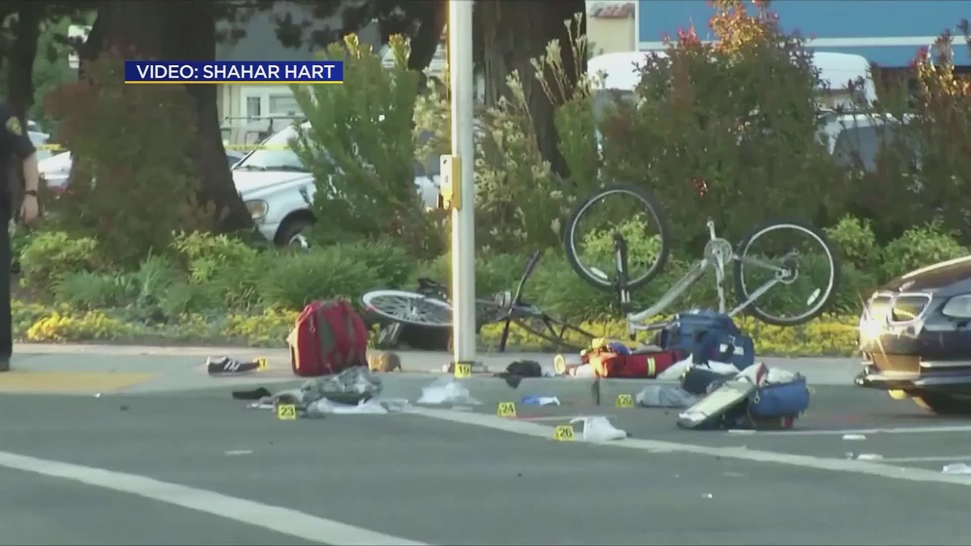 A former Army sharpshooter with a history of post-traumatic stress disorder plowed his car at high speed into a group of pedestrians in a Silicon Valley suburb, injuring eight people, then told authorities that he intentionally hit them, police said.

Isaiah Joel Peoples, 34, gave no indication why he targeted the group in Sunnyvale, California, authorities said. He was charged Thursday with eight counts of attempted murder. Four of the pedestrians remained hospitalized, including a 13-year-old girl who was in critical condition. Peoples was jailed without bond and scheduled to appear in court Friday.
