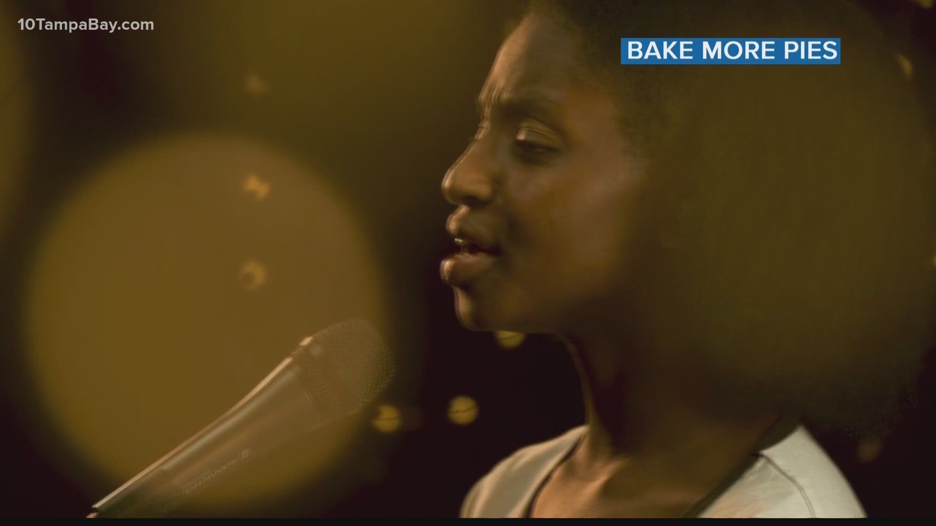 Bake More Pies offered to record Janicia Jordan singing in hopes of helping the teen's talent get recognized.