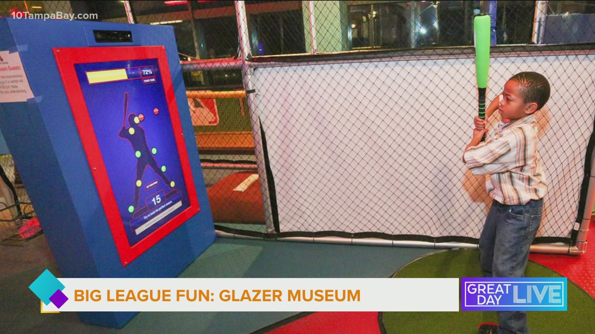 A new exhibit at the Glazer Children's Museum ensures a home run of fun for the whole family