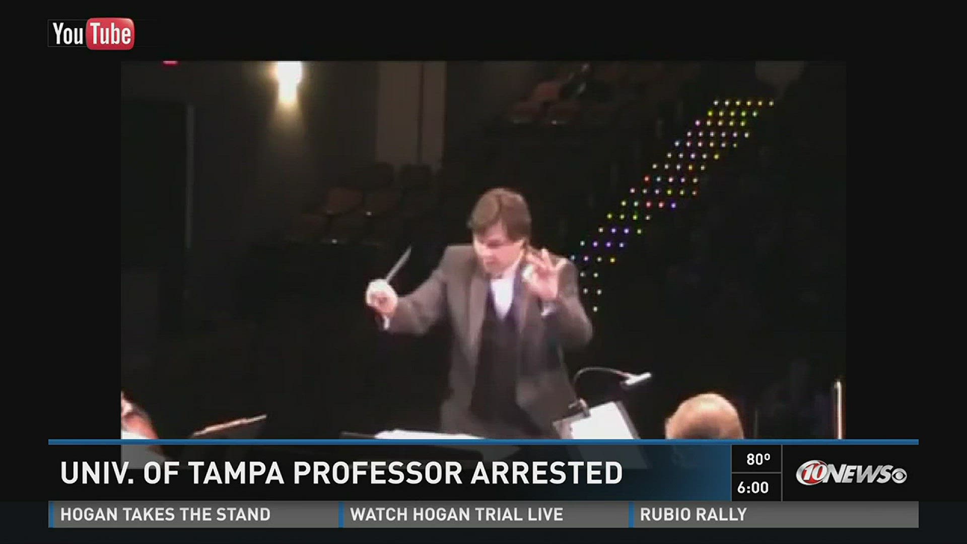 University of Tampa professor arrested for sex trafficking