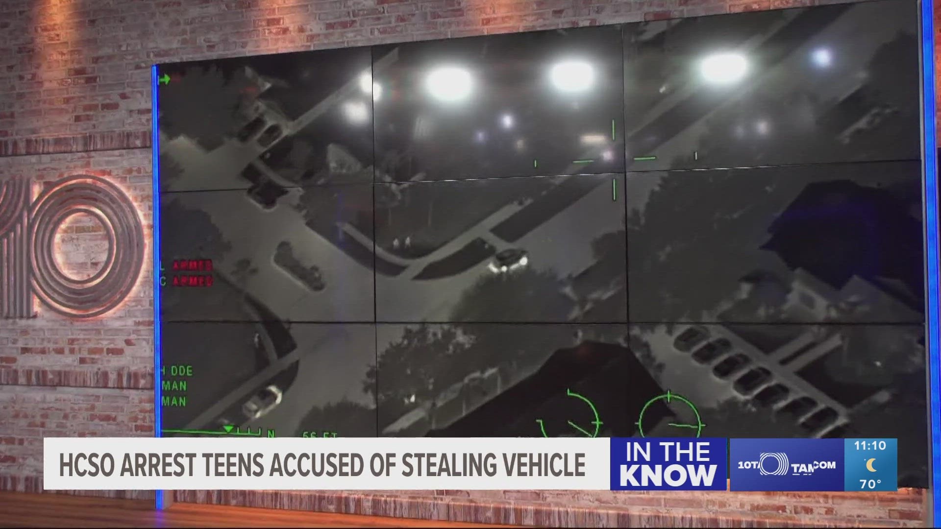 Three teens were accused of stealing a car in Riverview. The car was reportedly stolen the night before they were caught.