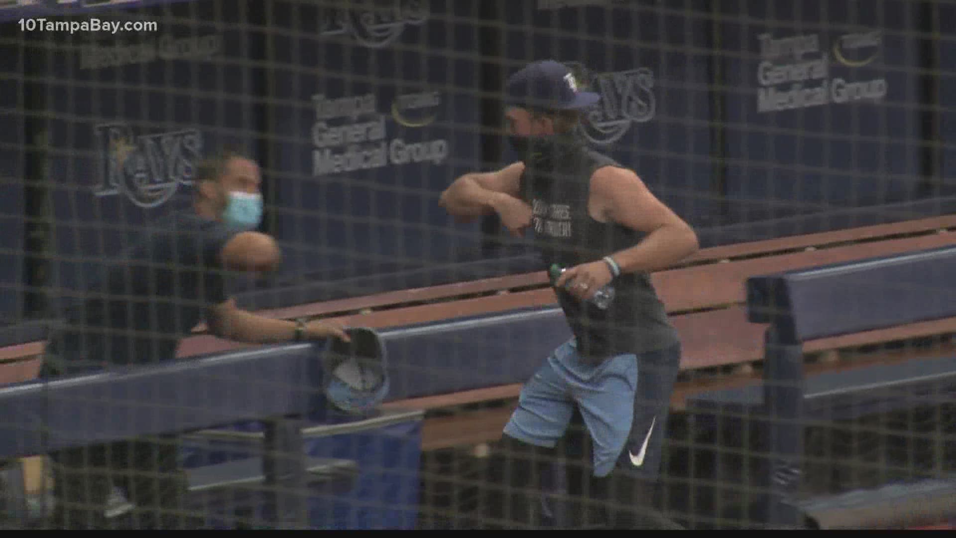 The Tampa Bay Rays officially started training back up for the 2020 season.