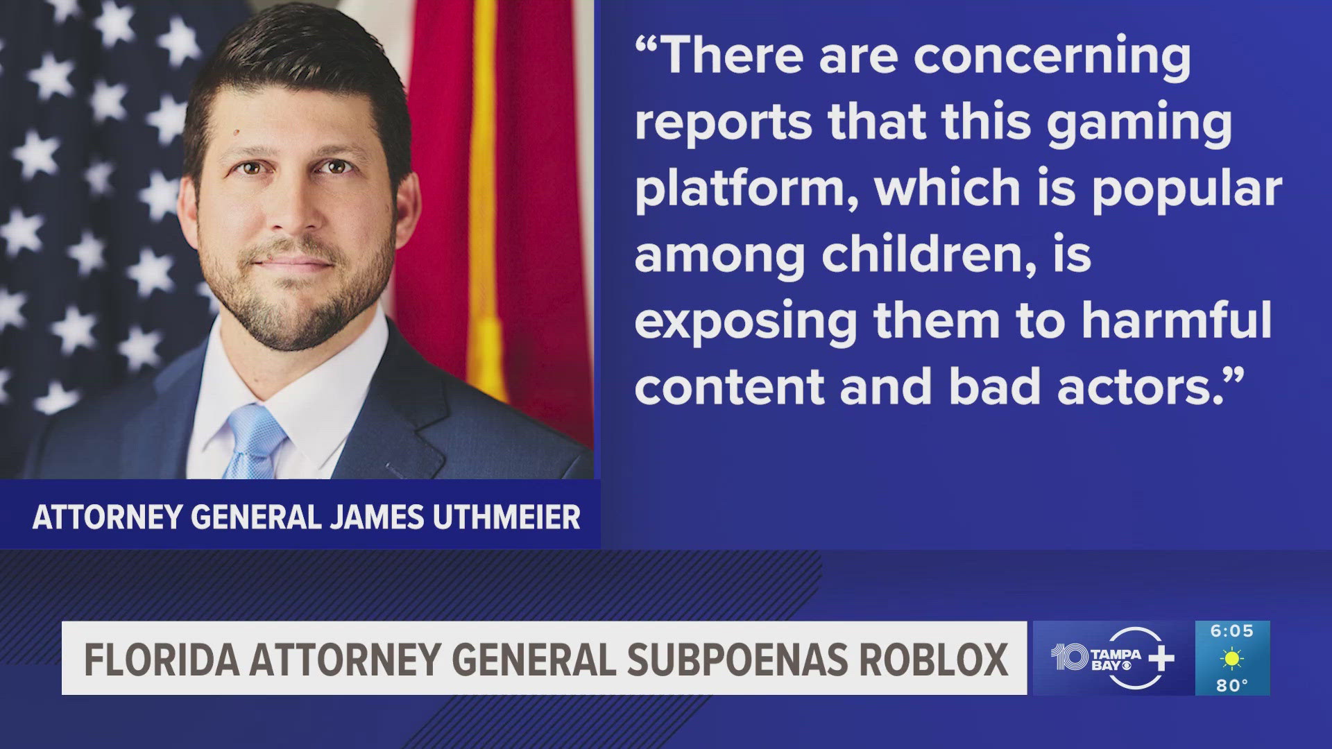 The subpoena demands that Roblox hand over documents related to how the platform collects and processes children's data.