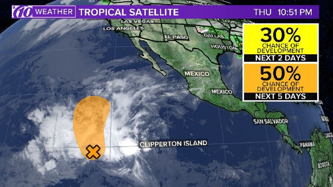 Watching the tropics (really) National Hurricane Center gives Pacific