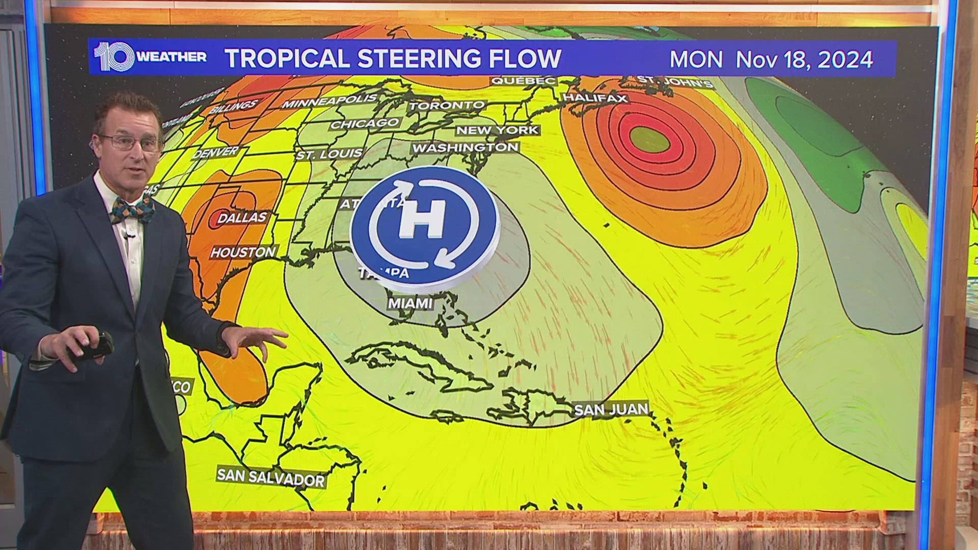 Meteorologist Mike Prangley has your fantastic fall forecast and the latest on Tropical Storm Sara.