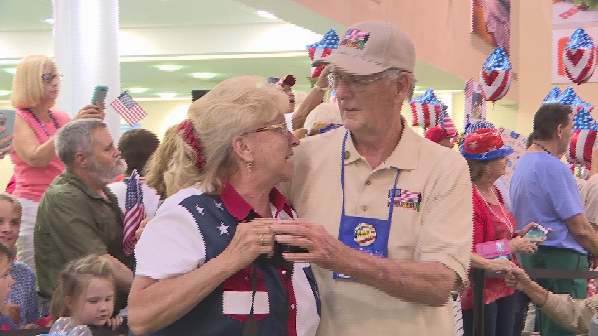 St. Pete-Clearwater International Airport had its 35th Honor Flight on Tuesday. It takes veterans to visit Washington, D.C. to visit the war memorials built in their honor. The next Honor Flight is scheduled for June 11.