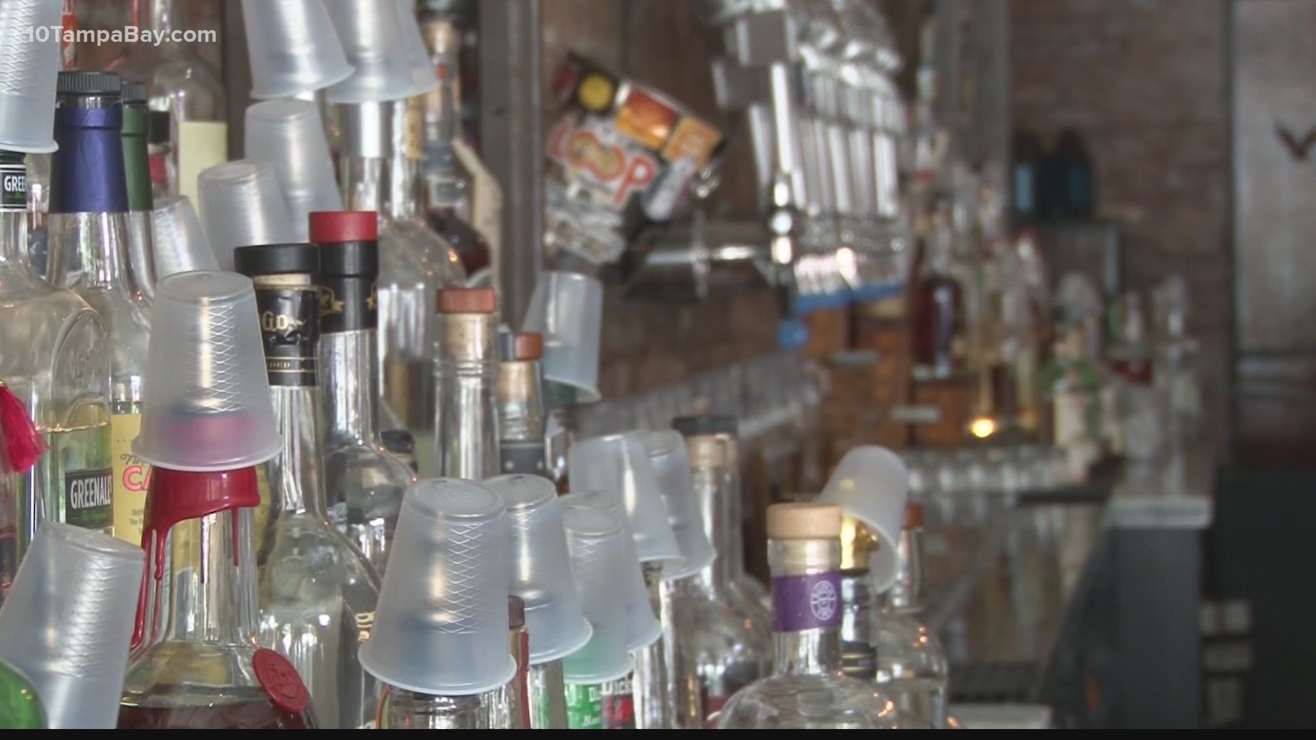 Bars and breweries in most Florida counties were able to reopen on Monday after being shut down.