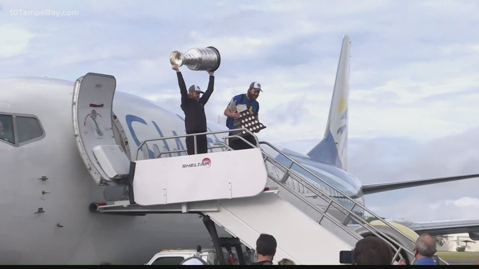 The reigning Stanley Cup champions have arrived back home after two months of isolation inside the NHL bubble.