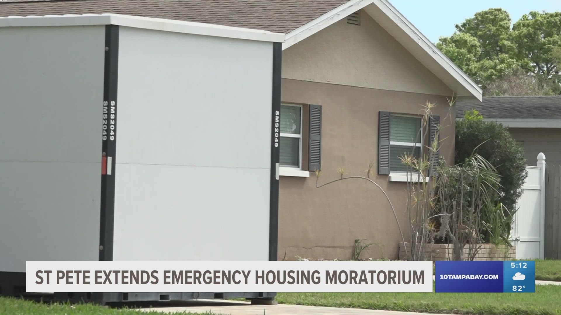 The new 6 month extension means people will have a whole year to have travel trailers, storage units and dumpsters in their front yards.