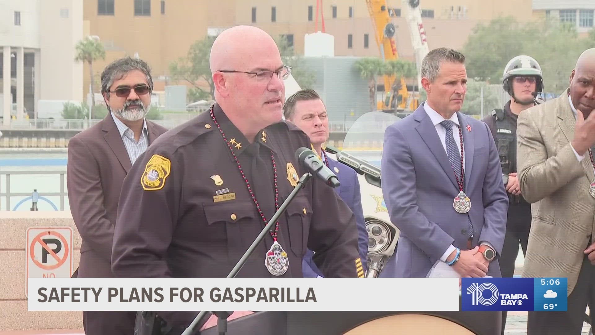 Officials remind parade-goers to have a plan and "if you see something, say something."